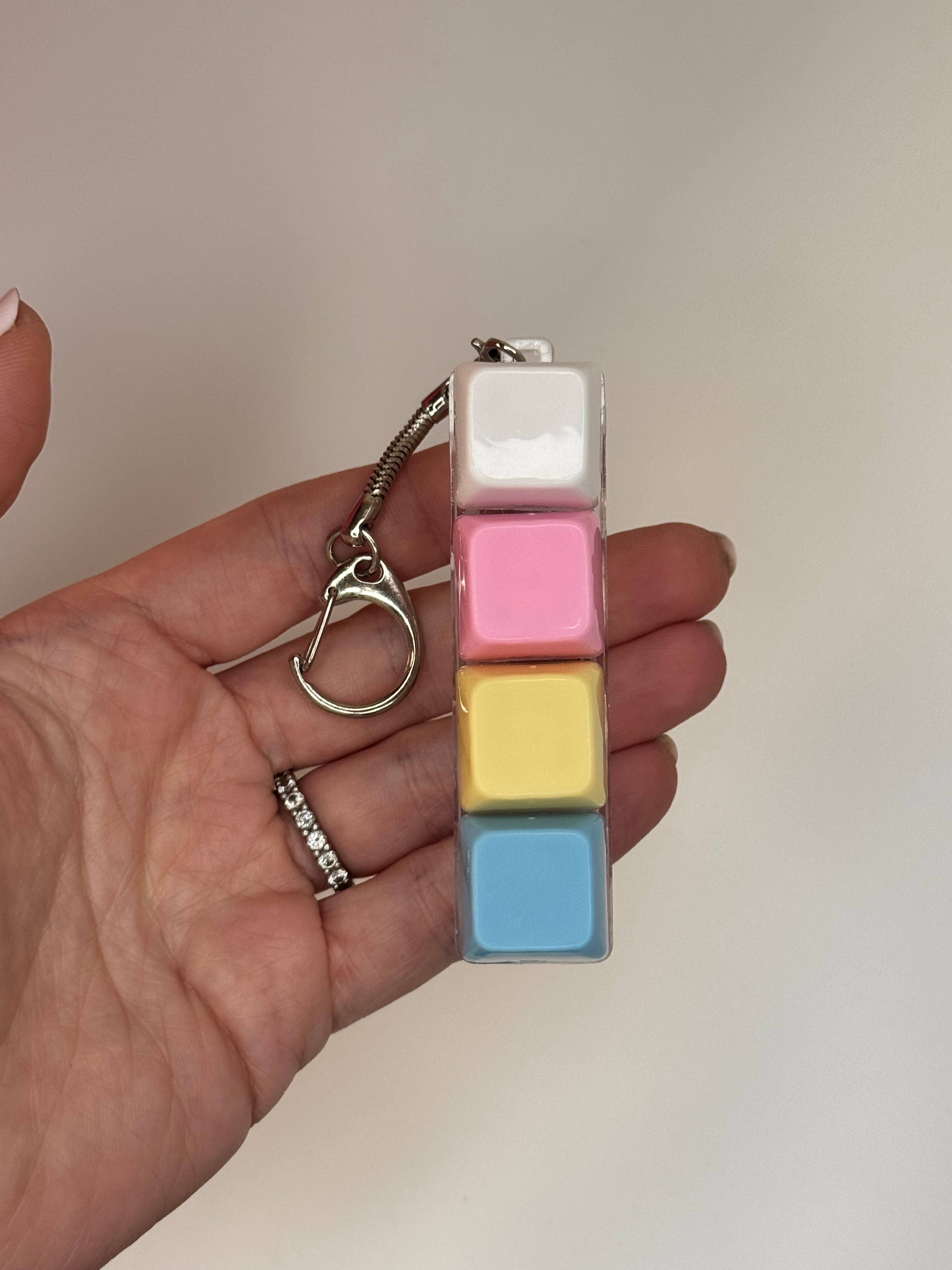Light Up Clicker Keychain