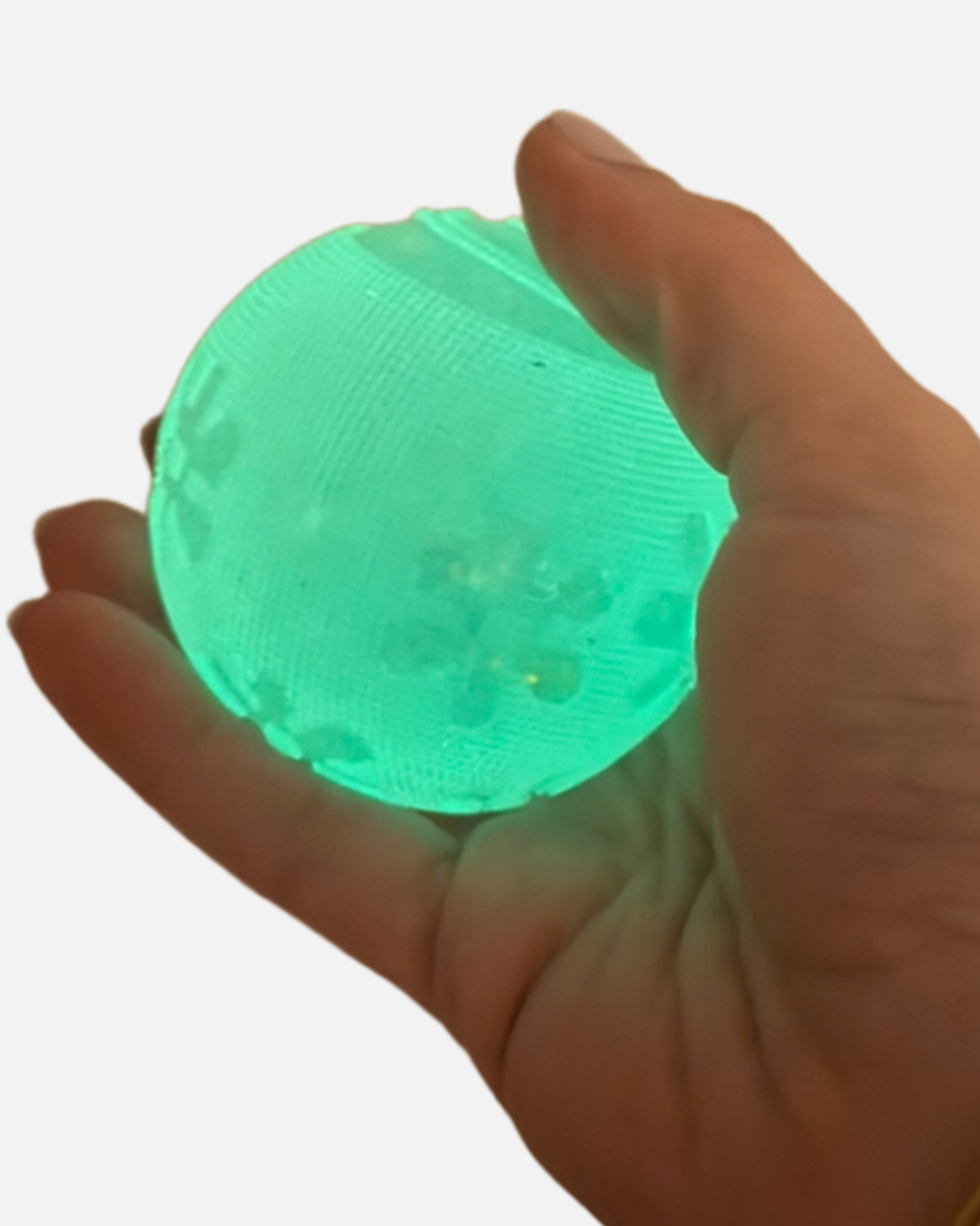 GLOW IN THE DARK Fuzz Ball